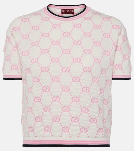 【送料&関税込】Gucci Multicolor Jersey Sweatshirt Cotton jersey sweatshirt in multicoloured - Gucci | Mytheresa