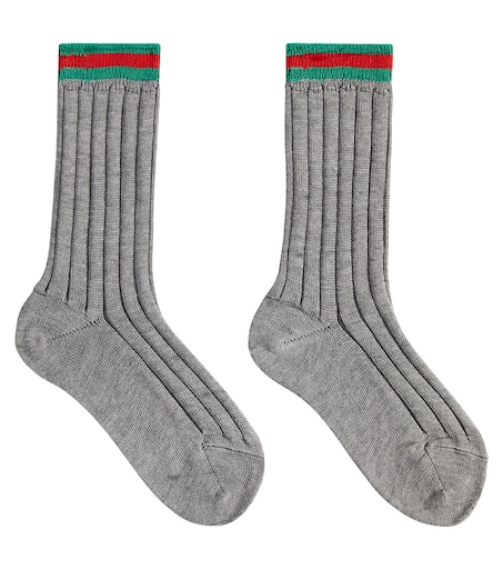 GUCCI GG Multistripes Knit ソックス 24-26cm P00940727.jpg