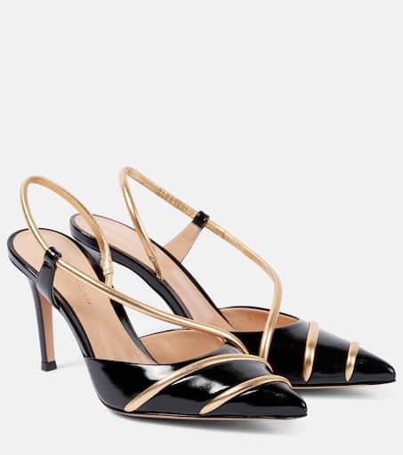 サンダル・ミュール Gianvito Rossi Bessie Patent Leather Slingbacks 20230801_1_SHOES_HEELSSLINGBAC