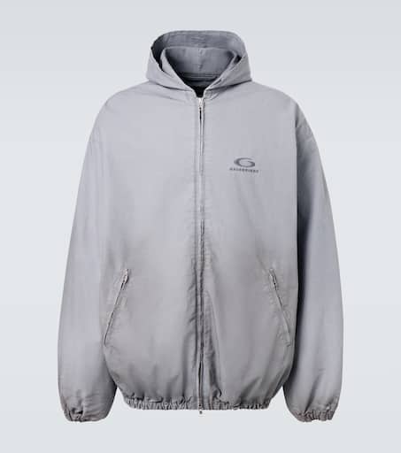 【BALENCIAGA】ストレッチコットンフーディー BALENCIAGA ストレッチコットンジャージー オーバーサイズ