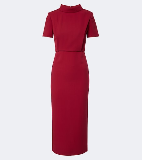 Cady midi dress in pink - Roland Mouret