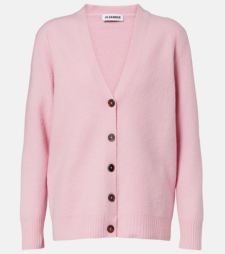 Wool cardigan in pink - Jil Sander | Mytheresa