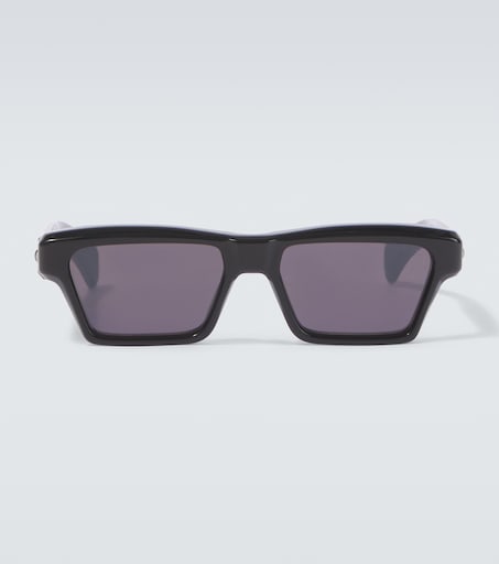 x Haider Ackermann Melchior rectangular sunglasses in black