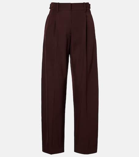 パンツ BRUNELLO CUCINELLI Women Straight Pants M0H81P5758 C9101 PUR Brunello Cucinelli women's Cotton straight leg pants - buy