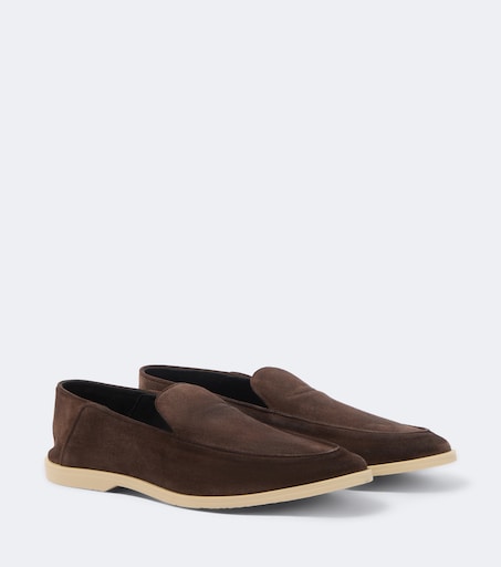 Suede loafers
