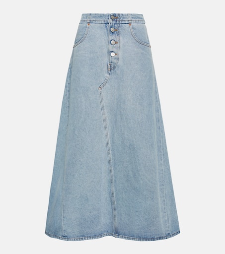 Gonna lunga di jeans in Blu - MM 6 Maison Margiela | Mytheresa