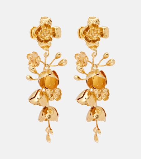 Chloé Bouquet floral drop earrings