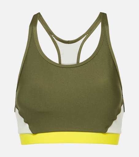 【The Upside】 Beat Linda racerbackスポーツブラ Beat Linda racerback sports bra in green - The Upside