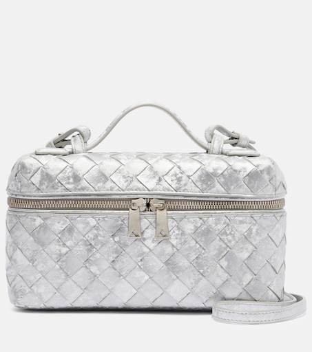 Bottega Veneta Bang Bang metallic leather vanity bag