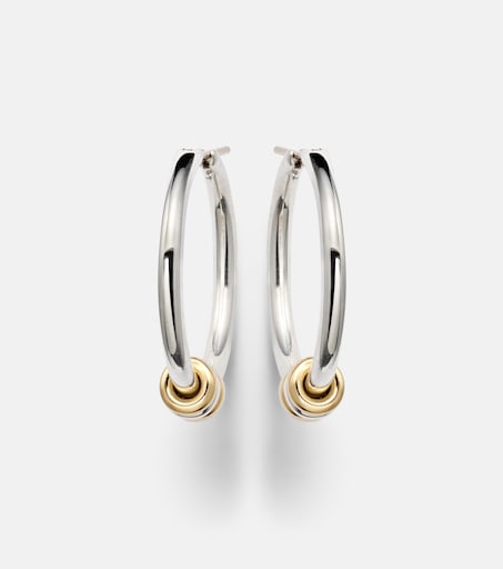 Spinelli Kilcollin Argo Silve 片耳 Argo sterling silver and 18kt gold earrings in gold - Spinelli