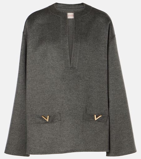 VALENTINO ROCK STUD SWEATER Mサイズ グレー P00943794.jpg