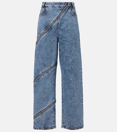 【関税&送料込】Alaia Spiral Jeans ALAÏA BLACK SPIRAL JEANS IN DENIM |ALAÏA US
