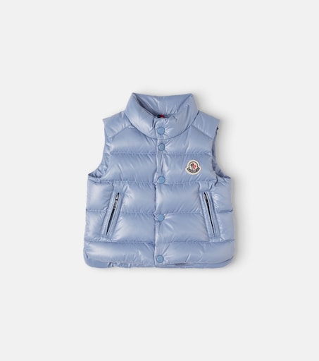 Baby Bernard down vest in blue - Moncler Enfant | Mytheresa