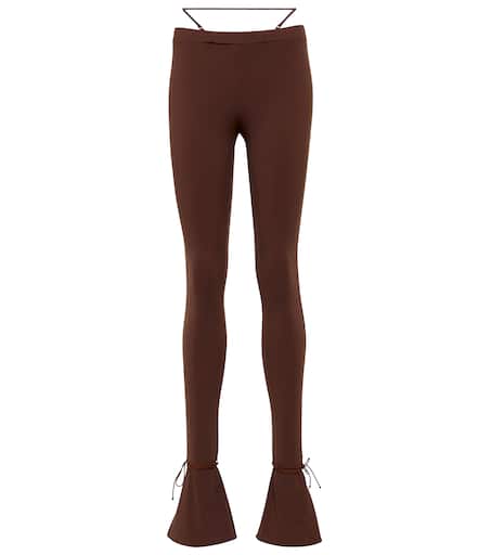 スパッツ・レギンス Nensi Dojaka Flared laced leggings スパッツ・レギンス Nensi Dojaka Flared laced leggings Nensi