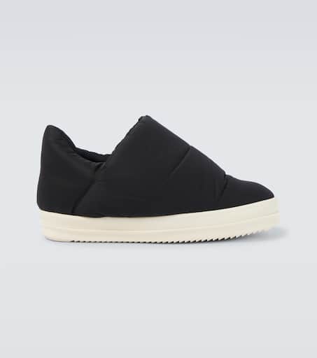靴 Rick Owens rick owensGeth Puffer Slide43 Rick Owens Geth Puffer Slides - Size 44 - Black - NEW - Made