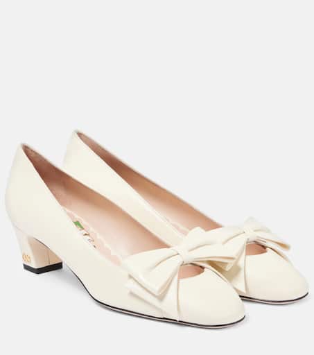 ◆完売必至◆【VALENTINO】Bowow 45 レザーパンプス Valentino Garavani☆関税込☆Bowow 45 レザーパンプス