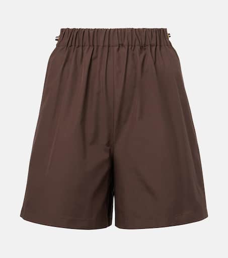 ショートパンツ MAX MARA Women Shorts  Burmudas HAWAY 190 034 BROWN Max Mara Haway Shorts | Brown | FARFETCH