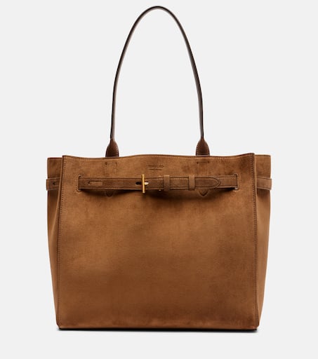 【送料&関税込】Tom Ford Brown Handbag With T Logo Detail In 送料&関税込】Tom Ford Brown Handbag With T Logo Detail In