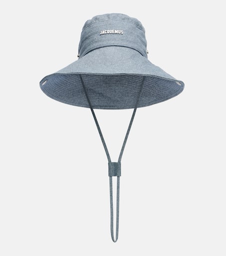 Bob De-Nîmes denim bucket hat in blue - Jacquemus | Mytheresa Bob De-Nîmes denim bucket hat in blue - Jacquemus | Mytheresa