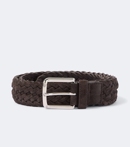Daniel&Bob 新品スエードベルトBRUNO CASTORO Castoro braided suede belt in brown - Churchs | Mytheresa
