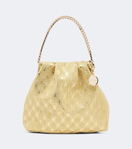 MISSONI イエロー スエード ショルダーバッグ MARGESHERWOOD: イエロー 