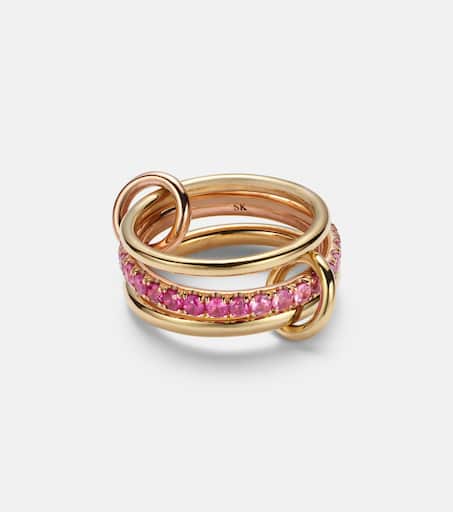 【SPINELLI KILCOLLIN】18-karat yellow and rose gold rings SPINELLI KILCOLLIN Sonny set of three 18-karat yellow and