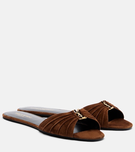 Cassandre suede slides