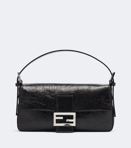 Baguette® 26424 Small leather shoulder bag in black - Fendi