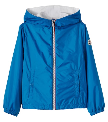New Urville hooded jacket in blue - Moncler Enfant | Mytheresa