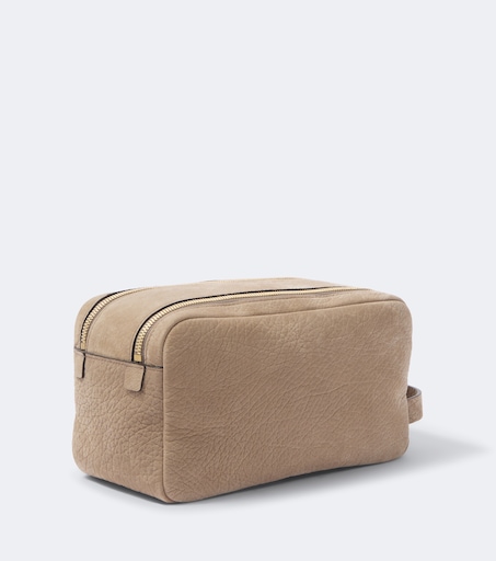 BRUNELLO CUCINELLI 가죽 세면 가방