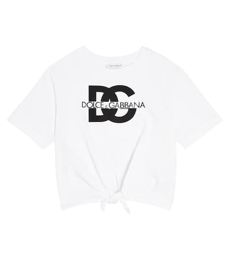 Dolce&Gabbana コットンジャージー ロゴTシャツ(SALE!国内発送) P00908627.jpg