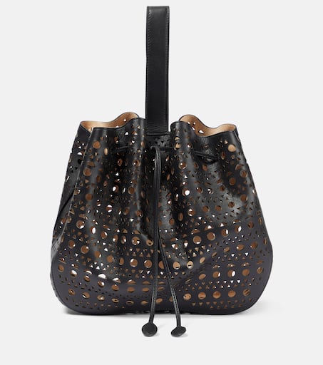 ALAIA☆24FW ROSE MARIE バケット トートバッグ BLACK ALAIA☆ ローズマリー バケット トートバッグ BLACK (ALAIA
