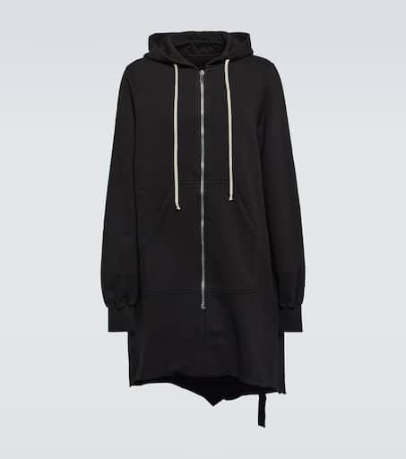 Rick Owens Oversized cotton jersey hoodie パーカー フーディ P00837979.jpg