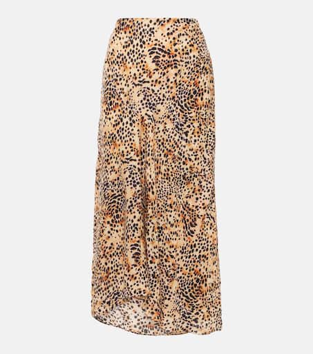 【送料&関税込】Isabel Marant Samila Skirt In Beige Silk Isabel Marant Samila Skirt In Beige Silk | italist