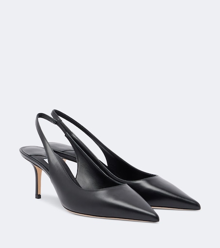 Love leather slingback pumps