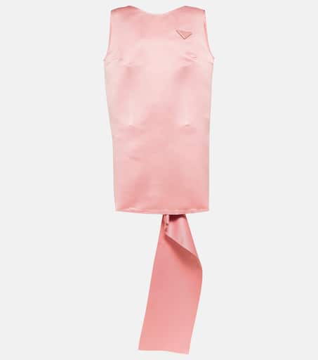 ワンピース Prada Pink silk dress 29827236_59103069_600.jpg