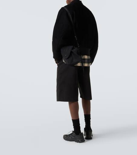バッグ Plain Paper Touch Mini shoulder bag Plain Paper Touch Mini shoulder bag in black - C P Company