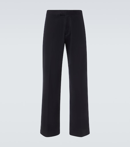 Tom Ford Cotton drill wide-leg pants