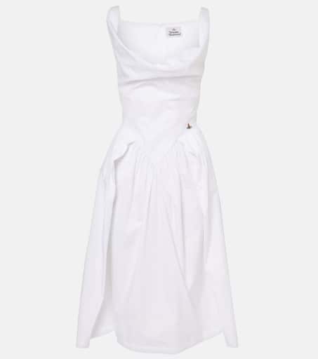 Vivienne Westwood★コットンミディドレス P01014749.jpg