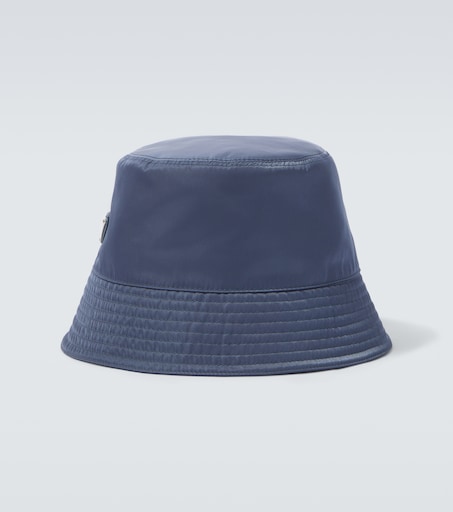 Re-Nylon bucket hat in blue - Prada | Mytheresa