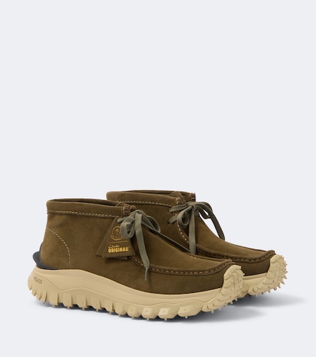 x Clarks Originals Trailgrip Wallabee boots in green - Moncler