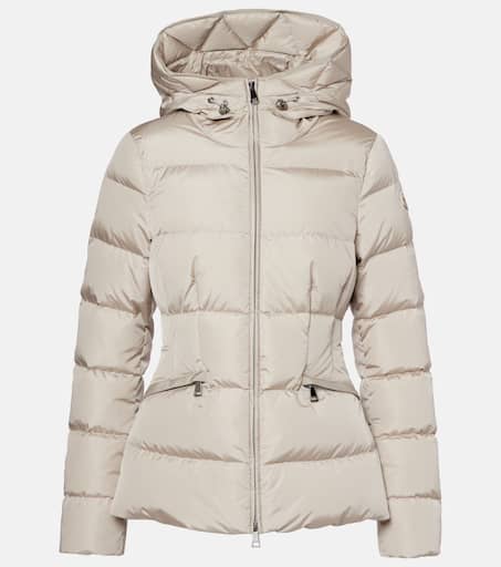 Avoce hooded down jacket in beige - Moncler | Mytheresa