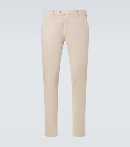 Canali Cotton straight chinos