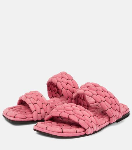 Pink slip sales on sandals