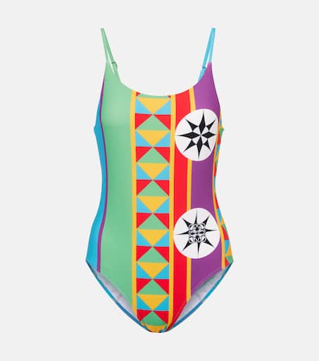 LOEWE☆関税込☆Paula's Ibiza 装飾プリント三角ビキニトップ Loewe Paula's Ibiza printed triangle bikini top Loewe