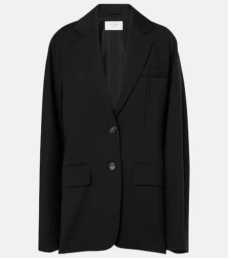 ジャケット OFF-WHITE BLACK VIRGIN WOOL BLEND CARGO BLAZER P00928671.jpg