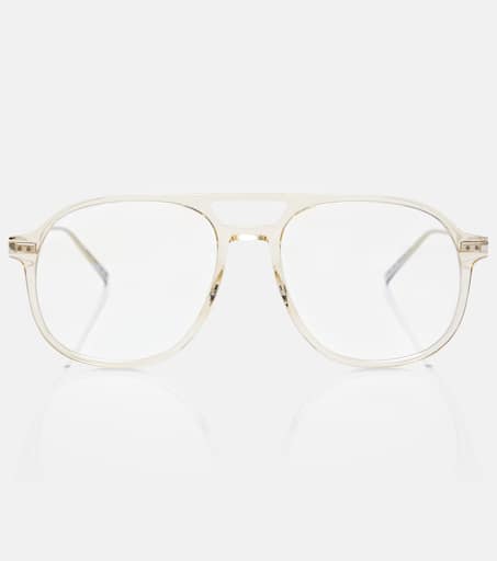 Saint Laurent★アメリア アビエーターサングラス SAINT LAURENT EYEWEAR Amelia aviator-style acetate and gold