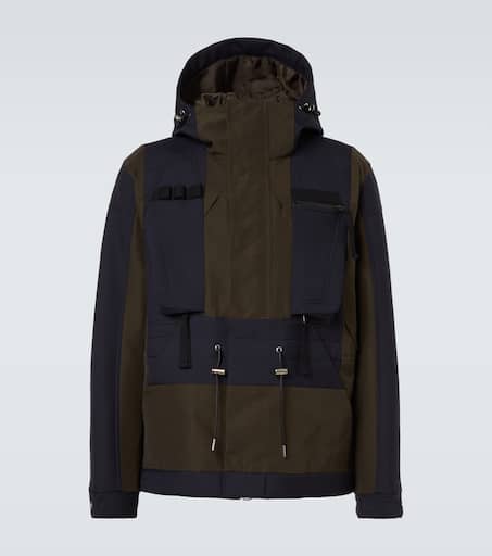 【希少】sacai Docking Coach jacket Puffer Jacket — Khaki – La Garçonne