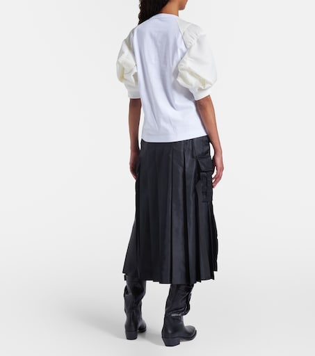 コットンジャージツイルTシャツ | SACAI | FETCHING