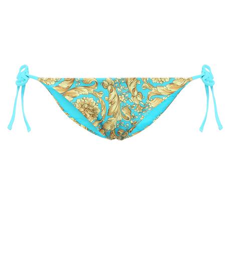 ビキニ VERSACE BAROQUE PRINT BIKINI BOTTOM (ABD05027_A2358705P950) Versace Baroque print bikini slip | The Fashion Square